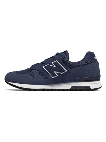 New Balance Leren sneakers donkerblauw