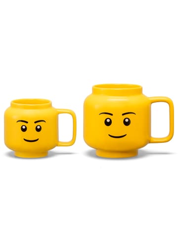 LEGO Kubek "Boy" w kolorze żółtym - 255 ml