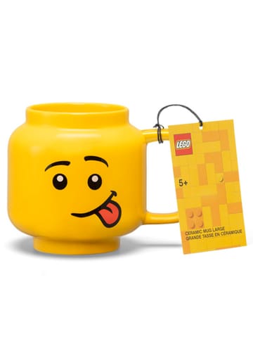 LEGO Kop "Silly" geel - 530 ml
