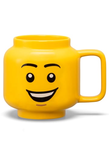 LEGO Kubek "Happy boy" w kolorze żółtym - 530 ml