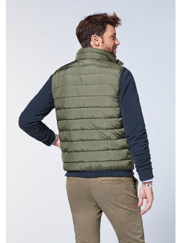 Polo Sylt Steppweste in Khaki