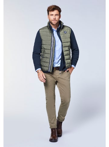 Polo Sylt Steppweste in Khaki