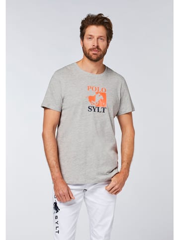 Polo Sylt Shirt lichtgrijs