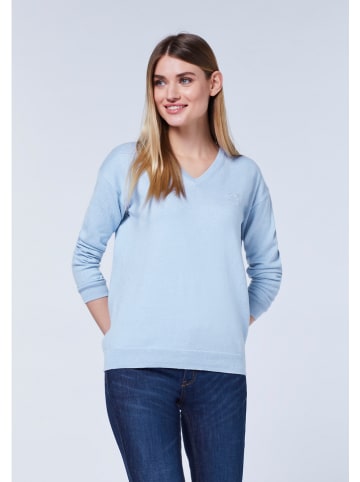 Polo Sylt Pullover in Hellblau