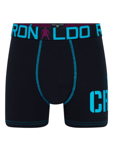 CR7 2-delige set: boxershorts zwart/lichtblauw
