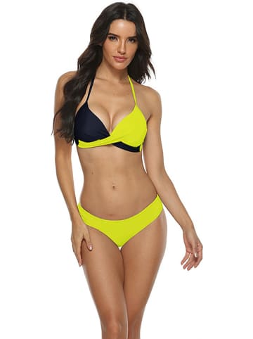 Evia Bikini geel/zwart