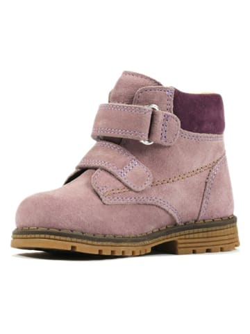Richter Shoes Botki w kolorze jasnoróżowym