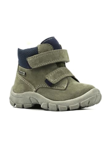 Richter Shoes Botki w kolorze khaki