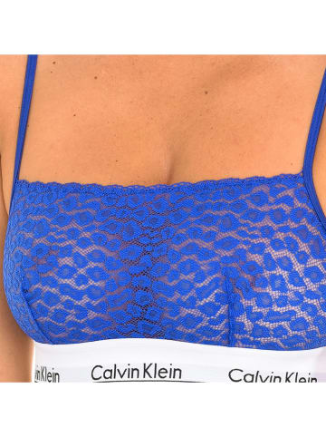 Calvin Klein Top w kolorze niebieskim