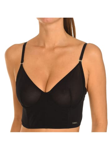 Guess Top w kolorze czarnym