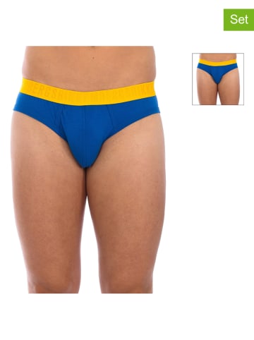 Bikkembergs 2er-Set: Slips in Blau