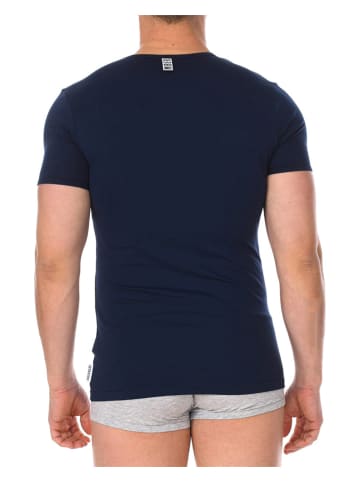 Bikkembergs 2er-Set: Shirts in Dunkelblau