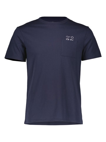 asics Shirt donkerblauw