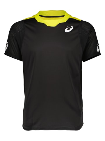 asics Trainingsshirt zwart/geel