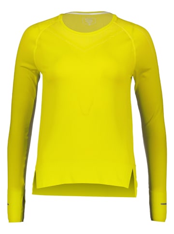 asics Laufshirt in Gelb