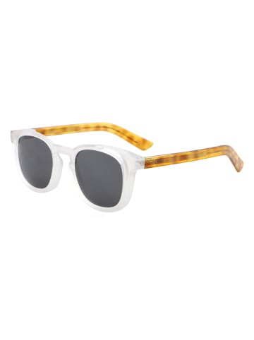 ocean sunglasses Unisekszonnebril "Cassis" wit-geel/zwart