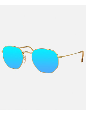 ocean sunglasses Unisekszonnebril "Perth" goudkleurig/blauw