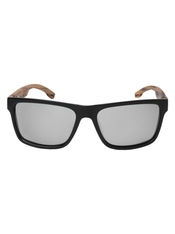 ocean sunglasses Unisekszonnebril "Caiman" zwart/bruin
