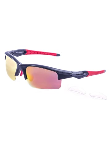 ocean sunglasses Uniseks-sportzonnebril "Giro" donkerblauw/rood