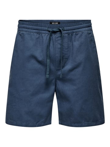 ONLY & SONS Shorts "Tel" in Blau