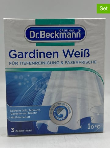 Dr. Beckmann 4er-Set: Gardinen-Weiß, je 3x à 40 g