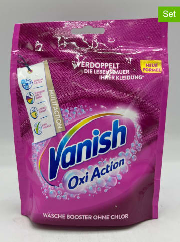 Vanish 10er-Set: Wäschebooster "Oxi Action Pink ohne Chlor", je 250 g