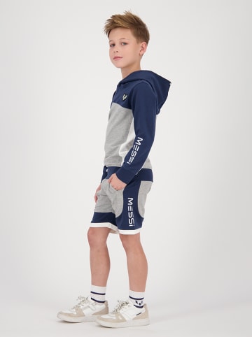 Messi Bluza w kolorze granatowo-szarym