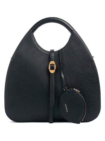 COCCINELLE Leren handtas zwart - (B)37 x (H)27,5 x (D)6 cm