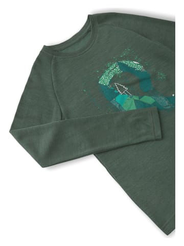 Reima Koszulka "Viisas" w kolorze zielonym