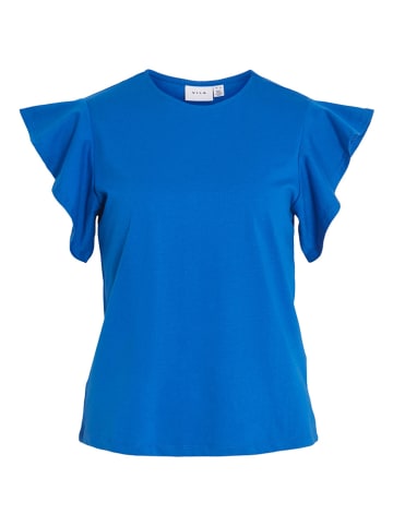 Vila Shirt "Visummer" blauw