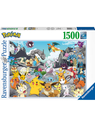 Ravensburger 1500-częściowe puzzle "Pokémon Classics" - 14+
