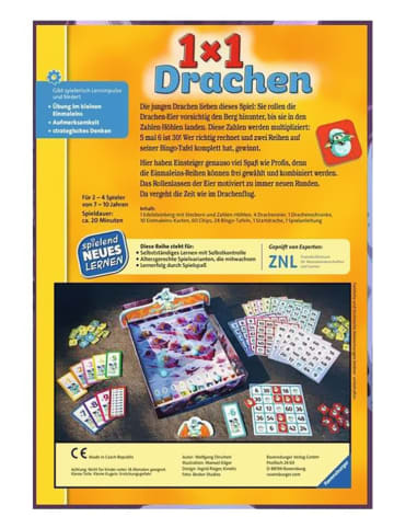 Ravensburger Brettspiel "1x1 Drachen" - ab 7 Jahren
