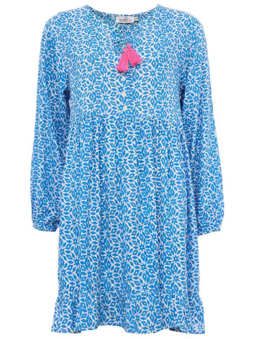 Zwillingsherz Sukienka "Melody" w kolorze niebieskim