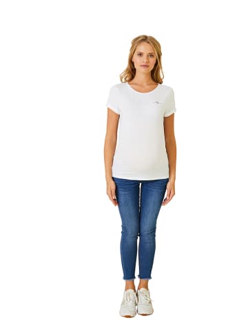 vertbaudet Zwangerschapsshirt wit