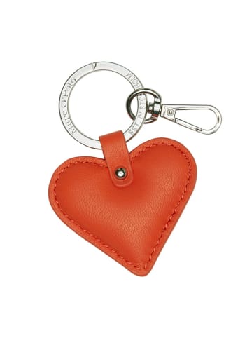 Marc O´Polo Leren sleutelhanger rood