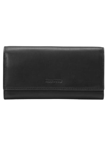 Marc O'Polo Leder-Geldbürse in Schwarz - (B)20 x (H)11 x (T)2,5 cm