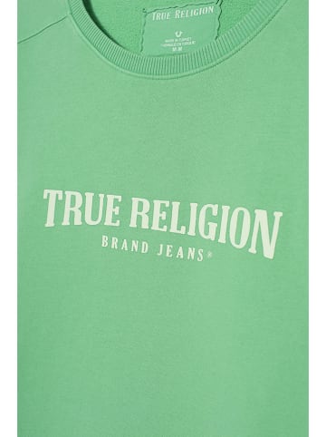 True Religion Sweatshirt in Grün