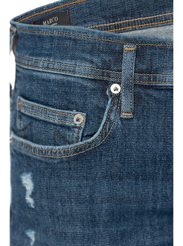 True Religion Jeans-Shorts "Marco" in Blau