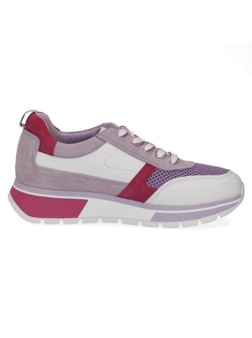 Caprice Sneakersy "Vanessa" w kolorze różowo-lawendowym