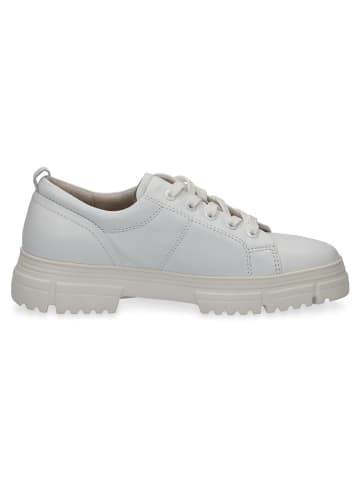 Caprice Leren sneakers "Tamara" wit