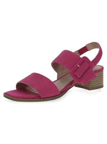 Caprice Leder-Sandaletten "Siena" in Pink