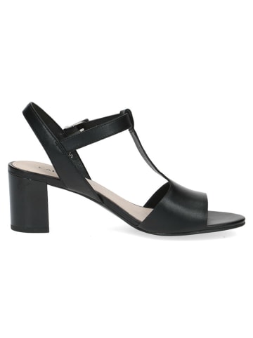 Caprice Leder-Sandaletten "Edison" in Schwarz