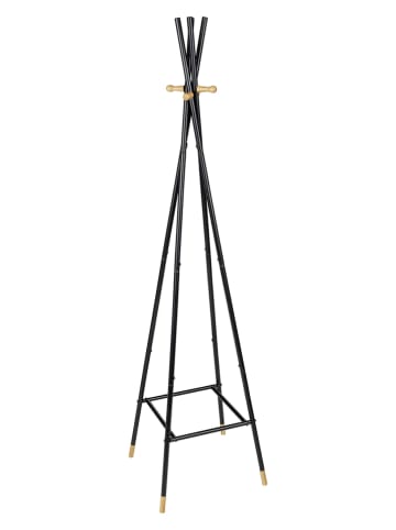 Wenko Kapstok voor hangkleding zwart - (B)40 x (H)170 x (D)42 cm
