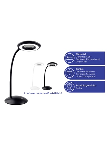 Wenko Lampa stołowa w kolorze czarnym