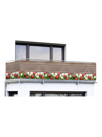 Wenko Balkon-privacyscherm lichtbruin