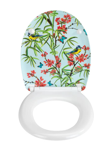 Wenko Absenkautomatik-WC-Sitz" Natura" in Bunt