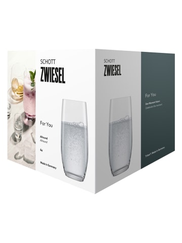 Schott Zwiesel 4er-Set: Gläser "For you" - 430 ml