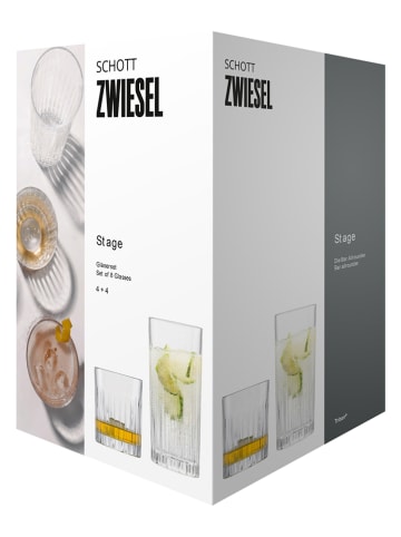 Schott Zwiesel 8-cześciowy zestaw szklanek "Stage"