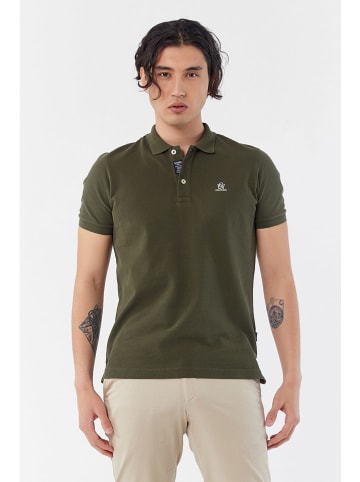 Galvanni Koszulka polo w kolorze khaki