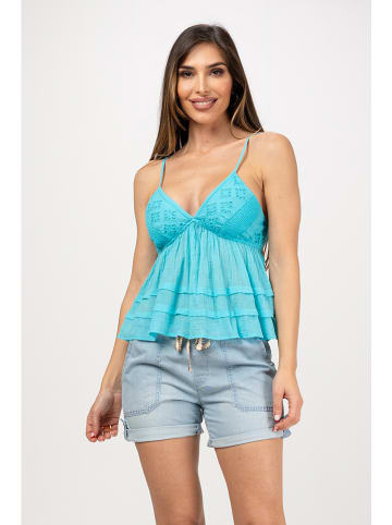 Peace & Love Top turquoise
